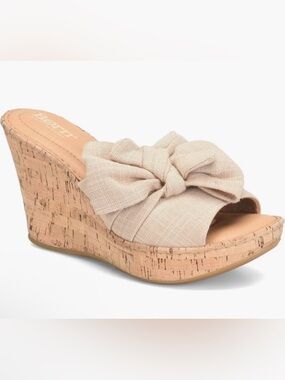 Born Women’s Cami Wedge Platform Sandal Sz 10